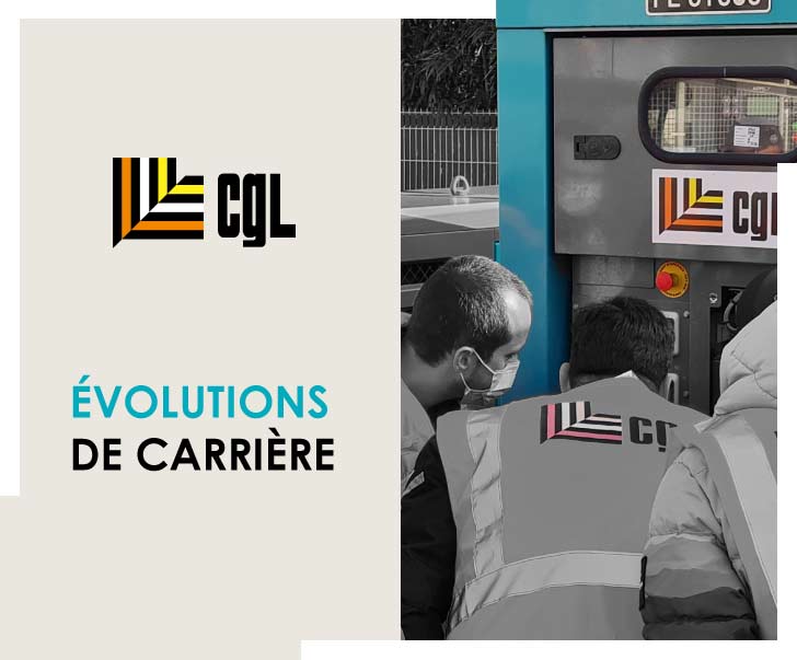 Evolutions de carrière à la CGL