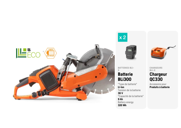 Découpeuse électrique Ø 250/300